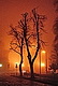 Една мъглива и студена зимна вечер около пл. Александър Невски